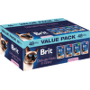 Multipack kapsiček Brit Premium by Nature ve šťávě pro kastrované kočky 48x85 g