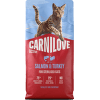 Granule CARNILOVE Active pro sterilizované kočky losos a krůta 6 kg