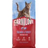 Granule CARNILOVE Active pro dospělé kočky losos a krůta 6 kg