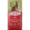 Granule CARNILOVE Active pro sterilizované kočky kachna a bažant 6 kg