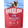 Granule CARNILOVE Active pro štěňata losos a krůta 1,5 kg