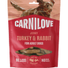 Pamlsek CARNILOVE Jerky pro dospělé psy krůta a králík 100 g