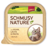 Консервы для кошек - Schmusy Nature`Menu Pate с курицей, лососем и макаронами, 100 г