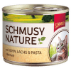 Konzerva SCHMUSY NATURE kuře + losos 190g