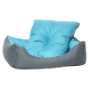 Guļvieta suņiem - Dog Fantasy DeLuxe Sofa, 75x65x19 cm, blue 