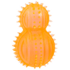 Rotaļlieta suņiem -  DogFantasy Gumijas rotaļlieta, muciņa, oranža, 8cm