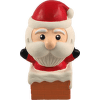 Hračka pro psy Dog Fantasy Winter Tale Santa latexový pískací 12 cm
