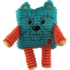 Hračka pro psy Dog Fantasy Cuties zvířátko petrolejově zelené 12,5 cm