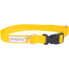 Obojek pro psy Amiplay Samba nastavitelný žlutý XL 45–70 cm × 2,5 cm