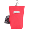 Pouzdro na sáčky na psí exkrementy Amiplay Samba červené 6 × 2 × 11 cm