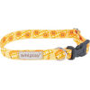 Nastavitelný obojek Amiplay BeHappy Banana L 35–50 cm × 2,5 cm