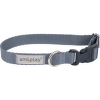 Obojek pro psy Amiplay Samba nastavitelný šedý XS 18–30 cm × 1 cm