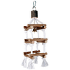 Игрушка для птиц – Trixie, Natural Living tower with ropes, 34 см