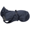 Trixie Aston kabát softshell L 62 cm, tmavomodrý/sivý