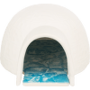 Igloo s chladicí keramickou deskou Trixie pro hlodavce 13 × 9 × 15 cm bílá