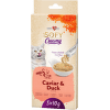 Mäsový krém pre mačky Cobbys Pet SOFY Creamy Caviar & Duck 5×10 g