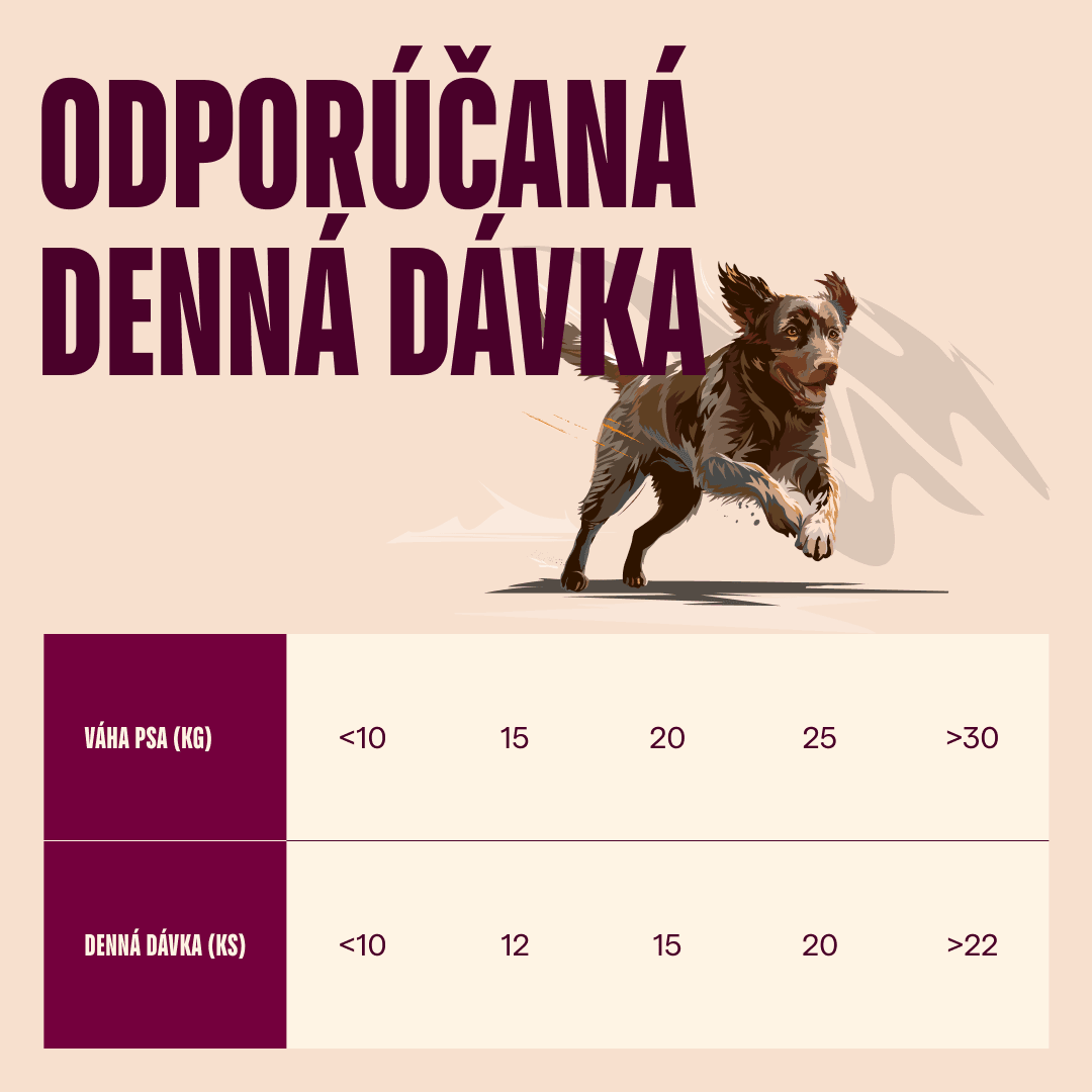 Pamlsok CARNILOVE Crunchy pre dospelých psov makrela s malinami 200 g