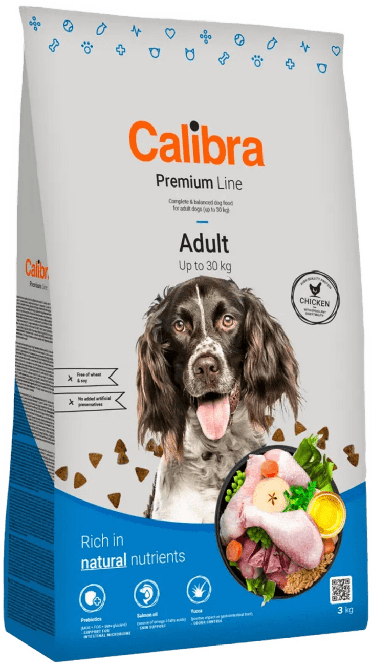 Krmivo Calibra Dog Premium Line Adult 3 kg