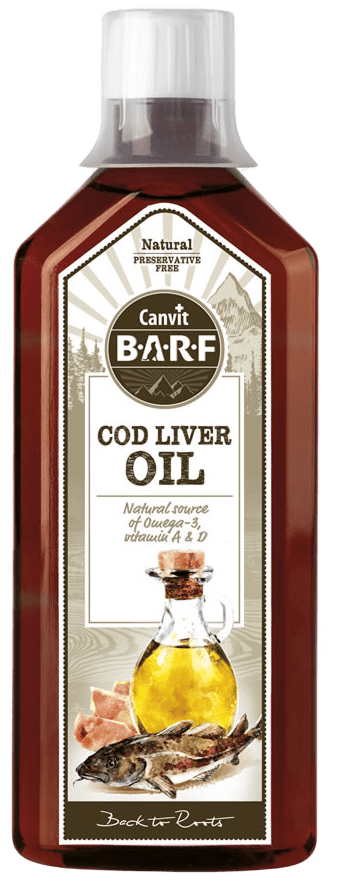 Olej z tresčej pečene Canvit BARF Cod Liver Oil 0,5 l