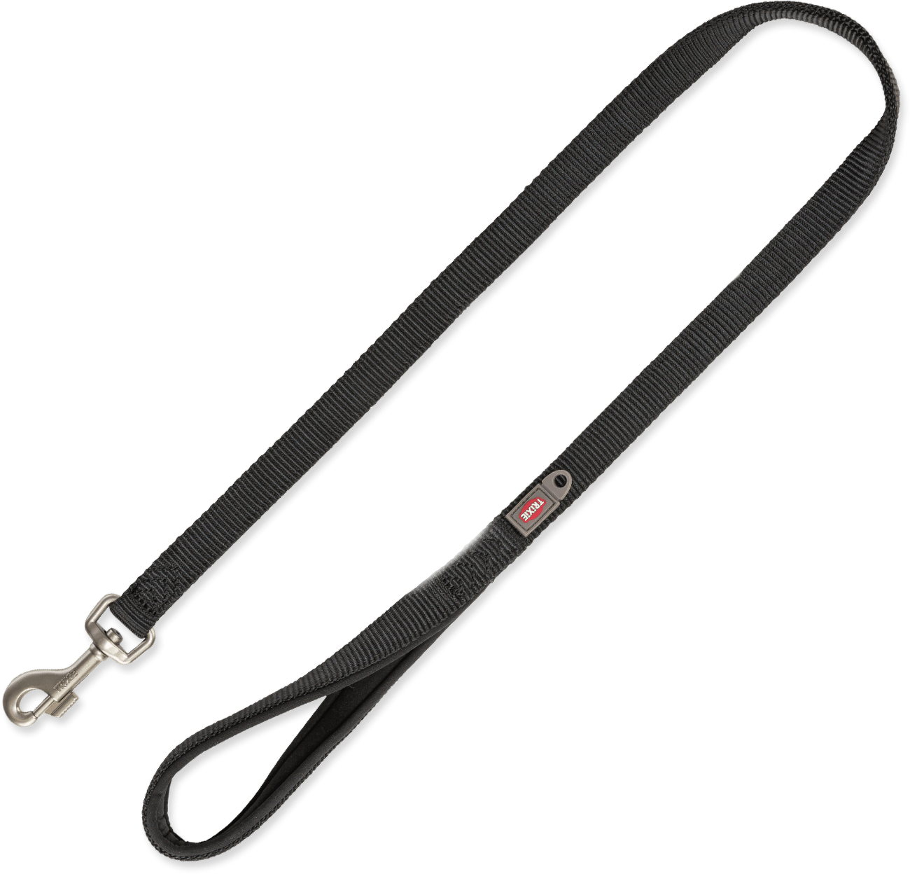 Vodítko Trixie Premium s vyplněnou rukojetí XS černé