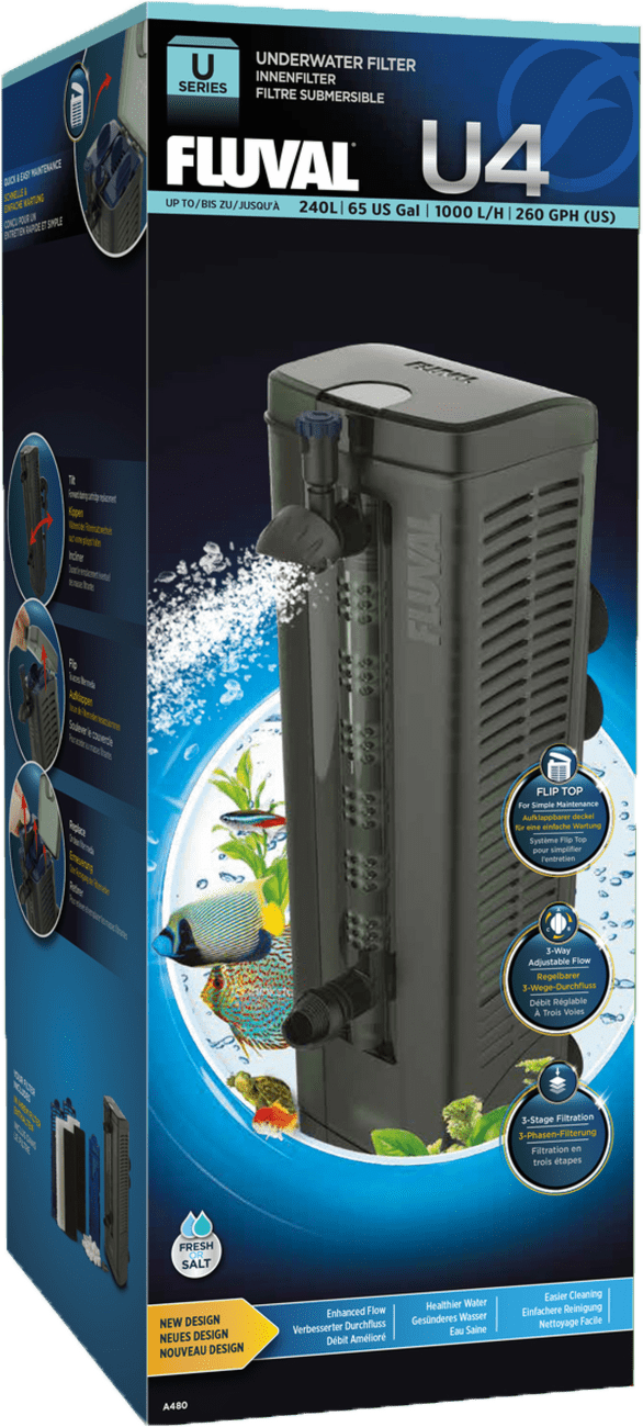 Fluval filter vnútorný U4 1000l/h