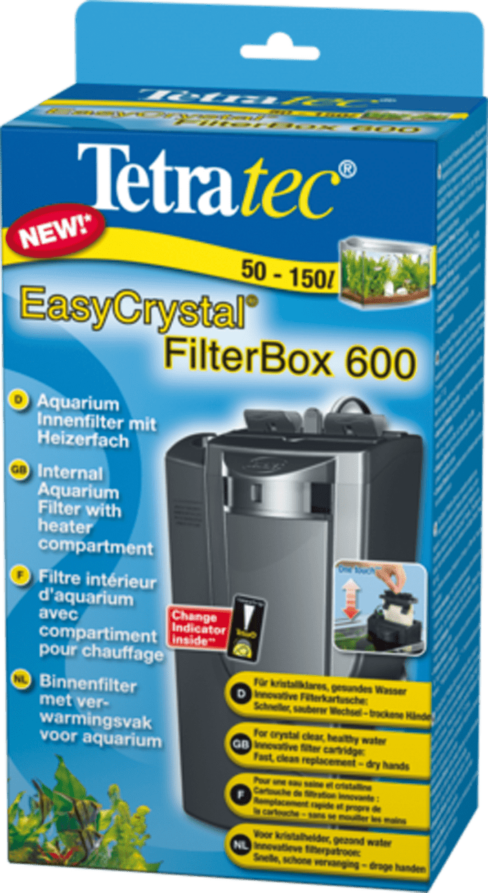 Tetra filter Easy Crystal Box 600 vnútorný 600 l/h