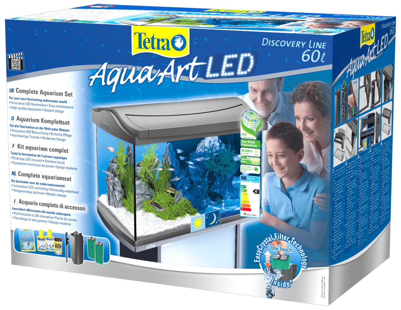 Tetra akvárium set AquaArt LED 57 x 30 x 35 cm 60 l