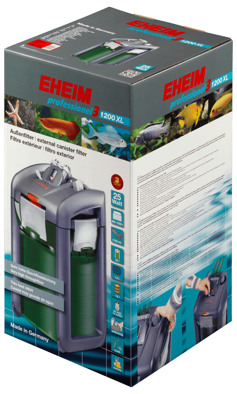 EHEIM Filter Professionel 3 1200XL vonkajší 1700l/h