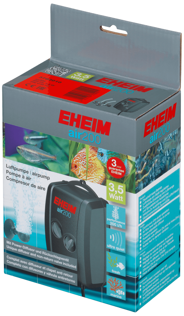 Eheim Kompresor vzduchovaci 200, 2x100l/h, 4W