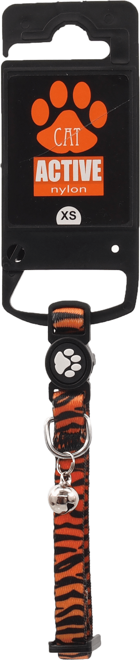 Obojok AC nylon XS tiger 1x19-31cm