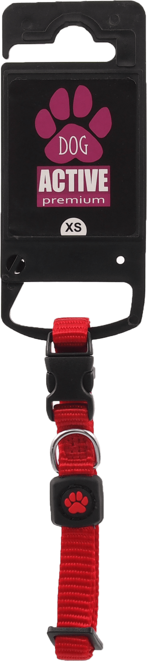 Obojok AD Premium XS cerveny 1x21-30cm