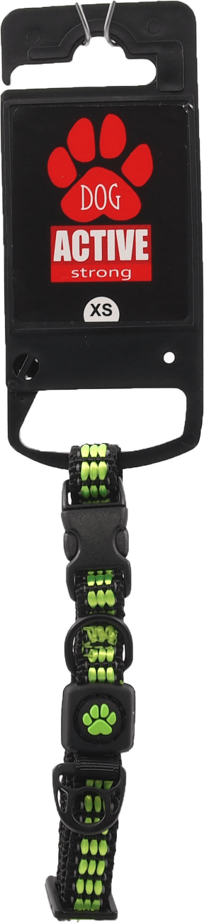 Obojok AD Strong XS limetka 1x21-30cm