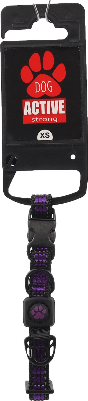 Obojok AD Strong XS fialovy 1x21-30cm