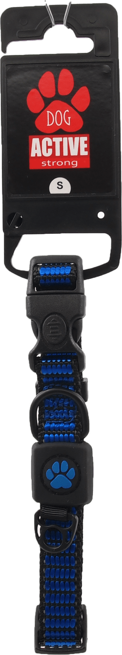 Obojok AD Strong S modry 1,5x27-37cm