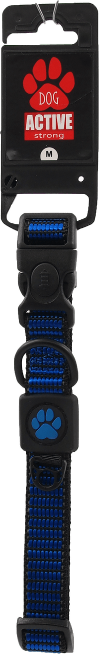Obojok AD Strong M modry 2x34-49cm