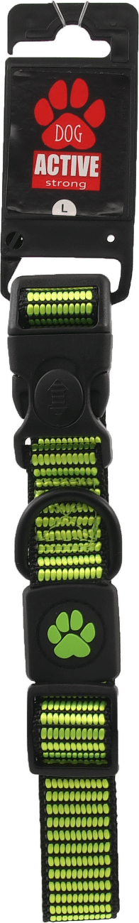 Obojok AD Strong L limetka 2,5x45-68cm