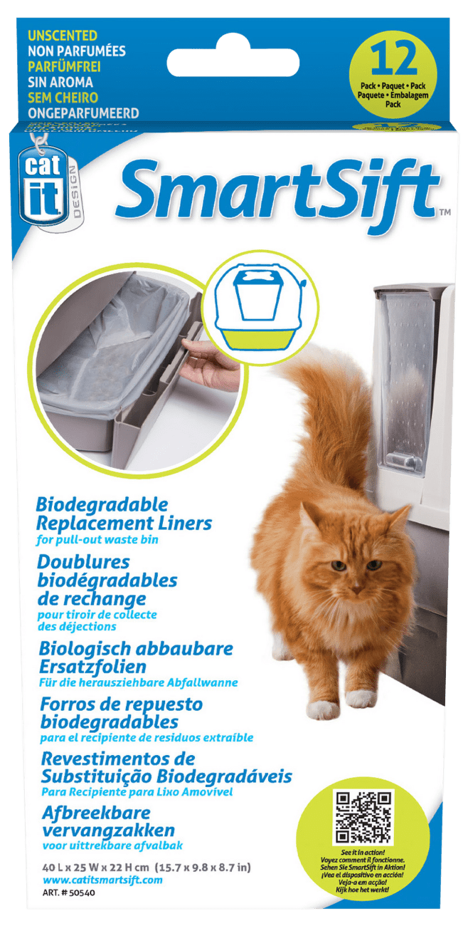 Sacky nahr. do toaliet CatIt Design Sifting - spodna cast