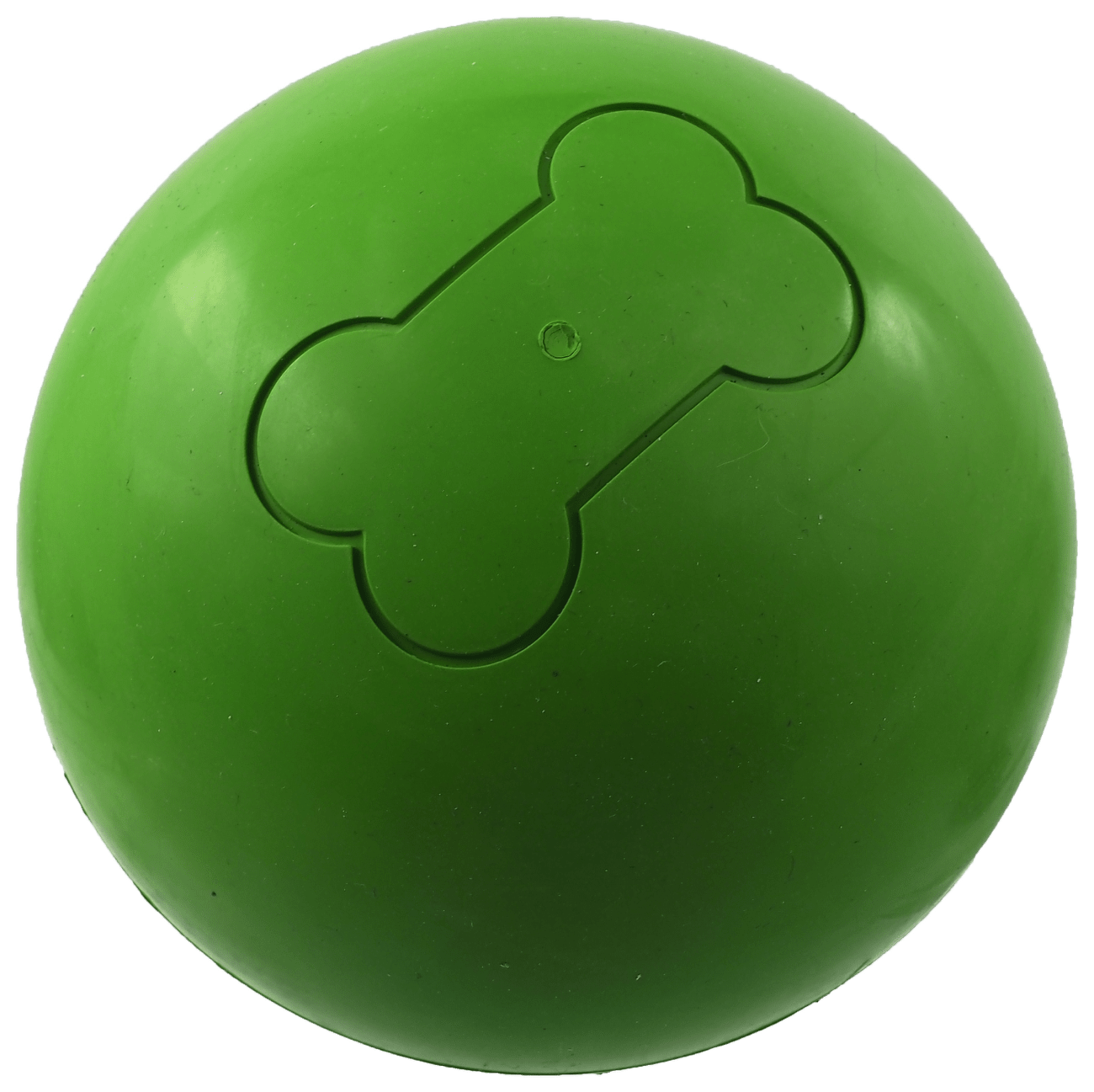 Dog Fantasy loptička Rubber 12,5 cm zelená