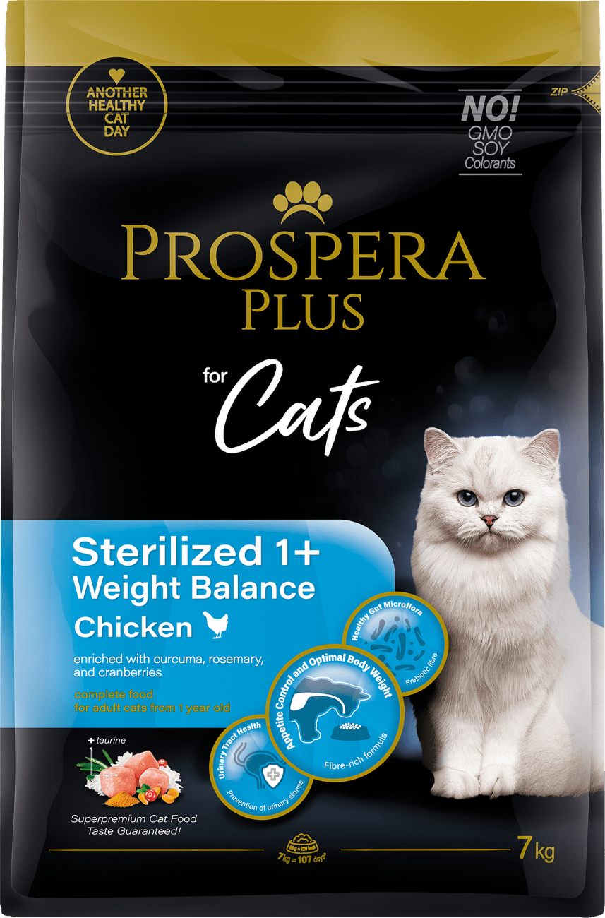 Prospera Plus Sterilized 1+ Chicken Weight Balance 7kg