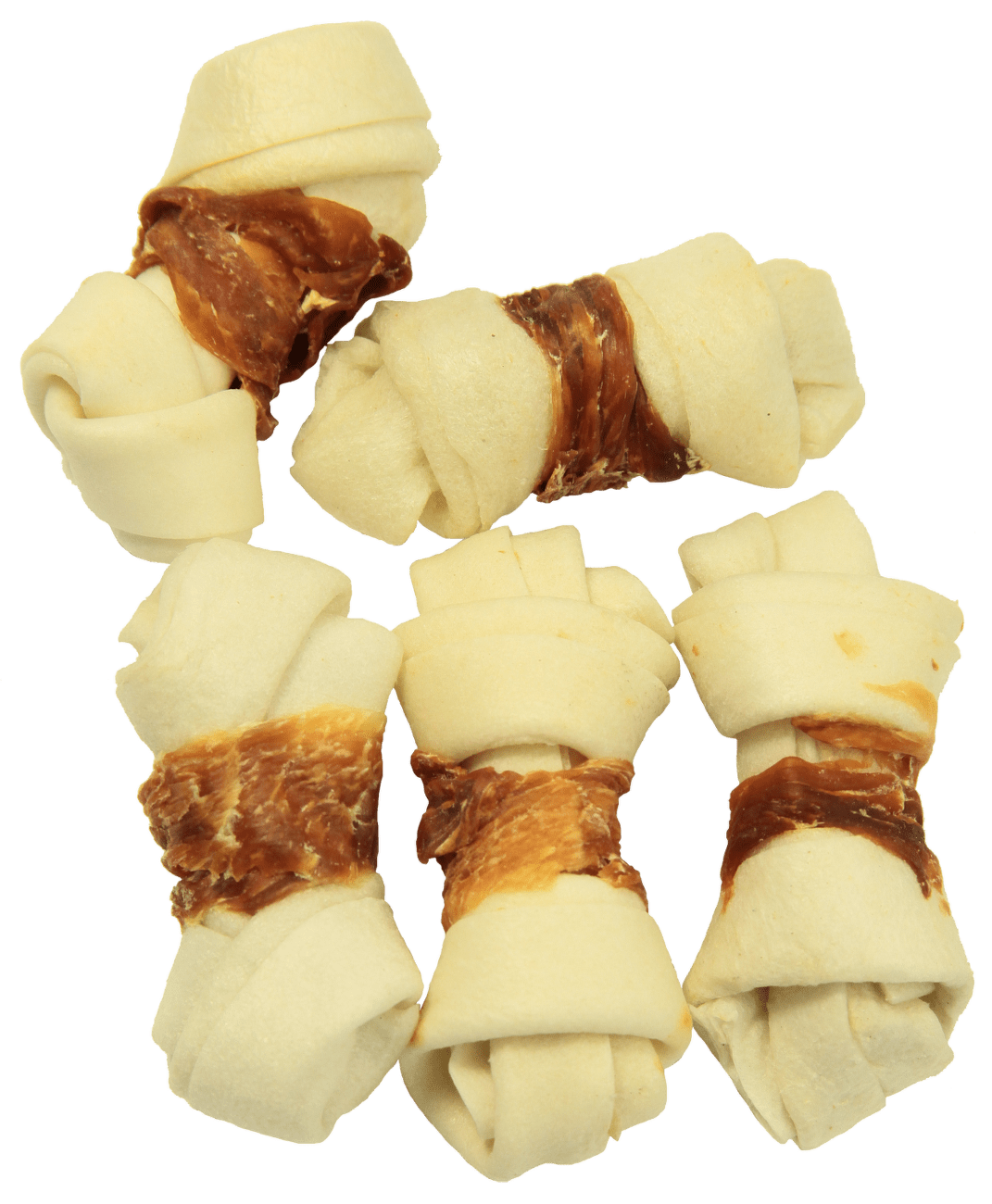 RASCO Premium pochúťka 6 cm byvolie uzly obalené kuracím mäsom 230 g