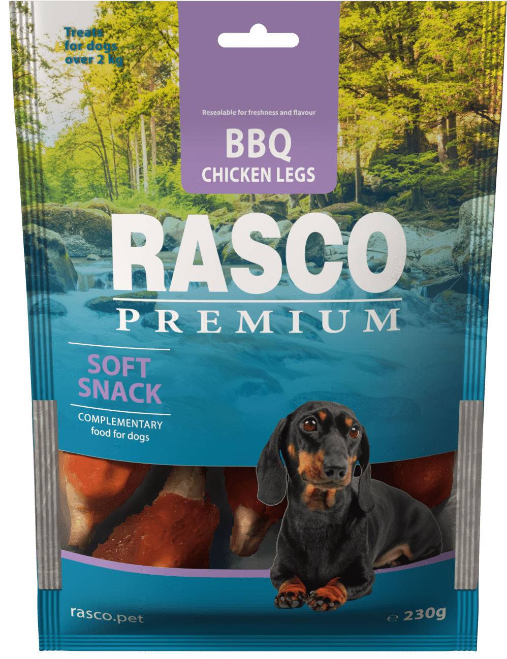 Rasco Premium poch.  BBQ kuracie paličky 230 g