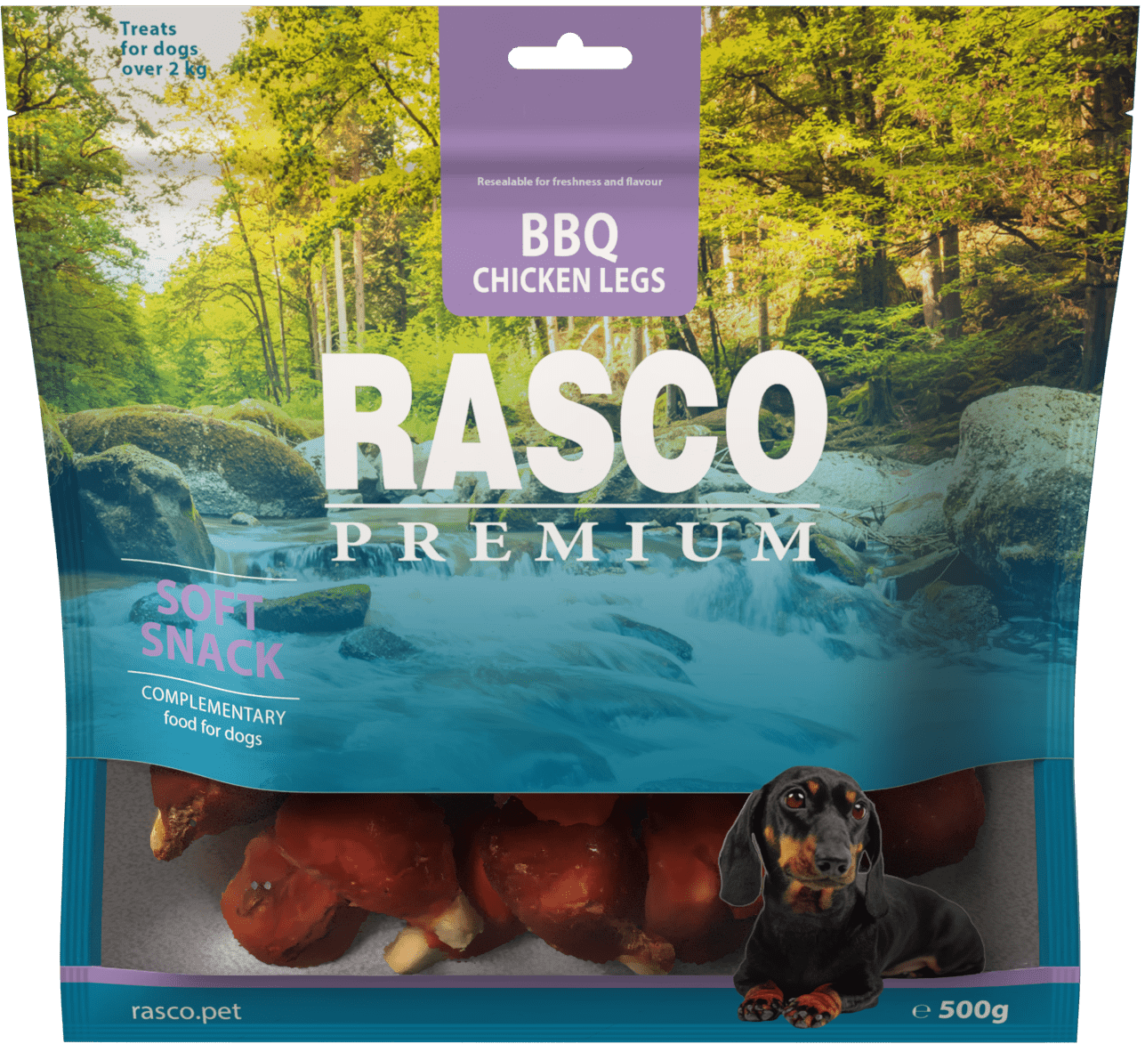 Rasco Premium poch.  BBQ kuracie paličky 500 g