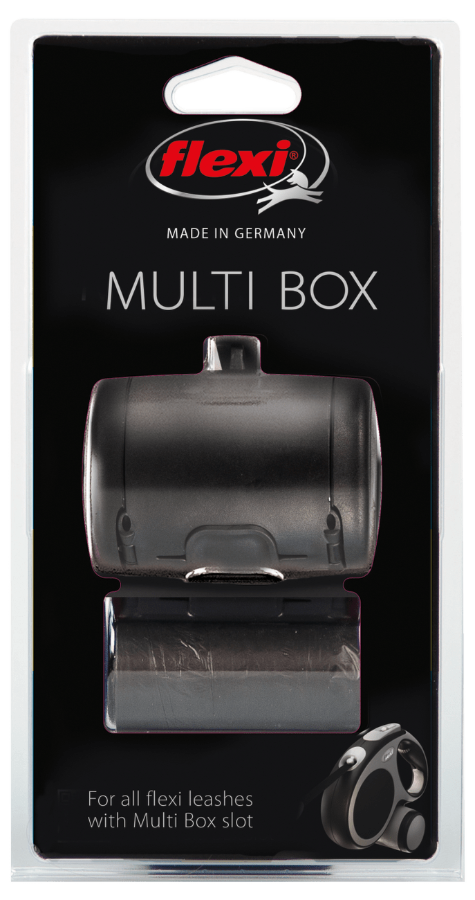 Zásobník Flexi Multi-box na sáčky a na pamlsky čierny
