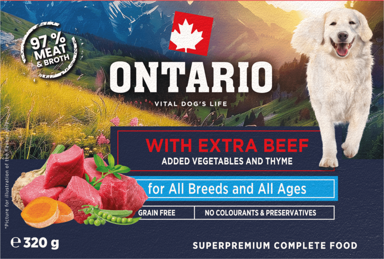 Vanička Ontario s extra hovězím 320 g