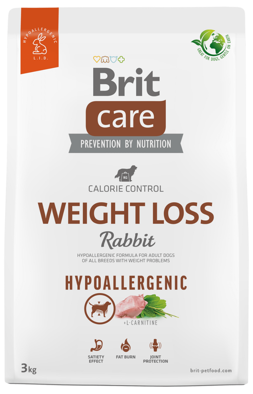 Brit Care granuly Dog Hypoallergenic Weight Loss 3kg