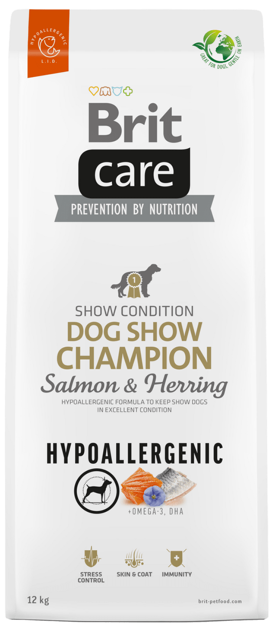 Brit Care granuly Dog Hypoallergenic Dog Show Champion 12kg