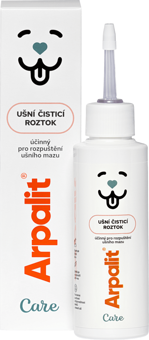 Ušný roztok Arpalit Care s účinnou čistiacou látkou 100 ml
