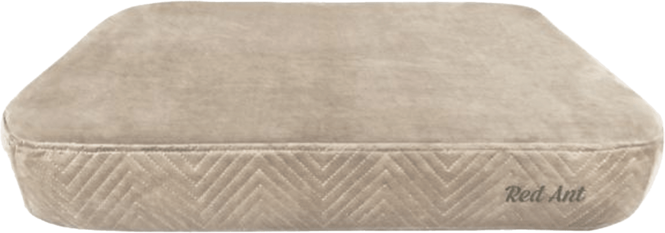 Ortopedický pelech RedAnt Orthopedic Velvet M krémový