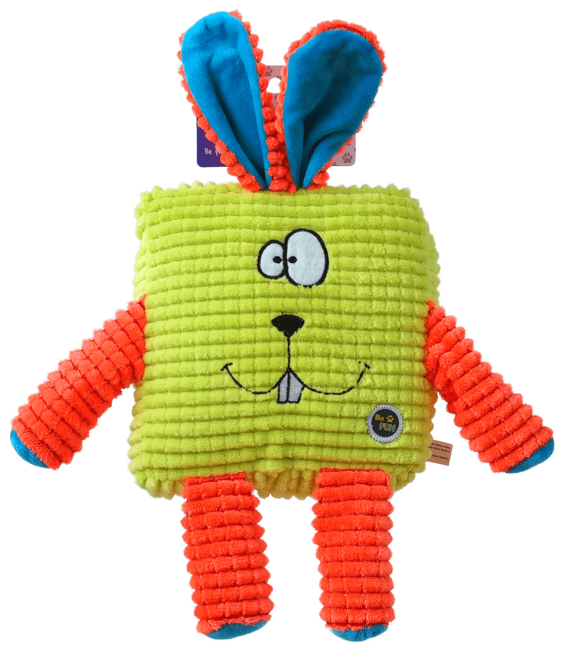 BeFun hračka CALYPSO senior štvorec zelený 17,5 cm