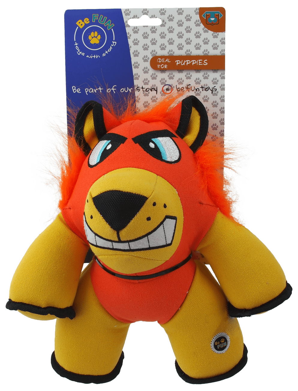 BeFUN Angry hračka pre šteňatá lev, 25 cm